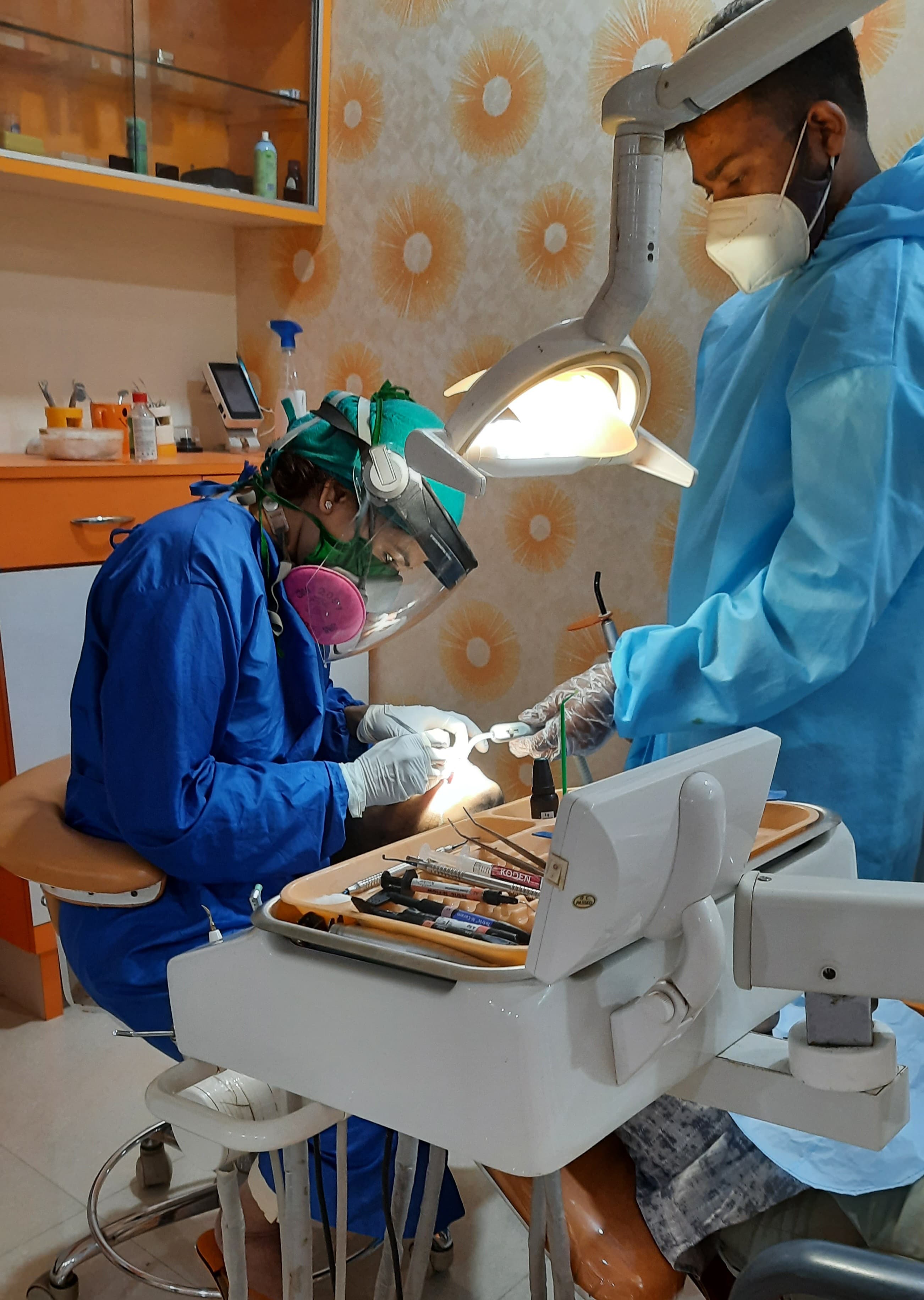 Dental equipment detail at YourDentist Laser Dental Clinic Bhubaneswar